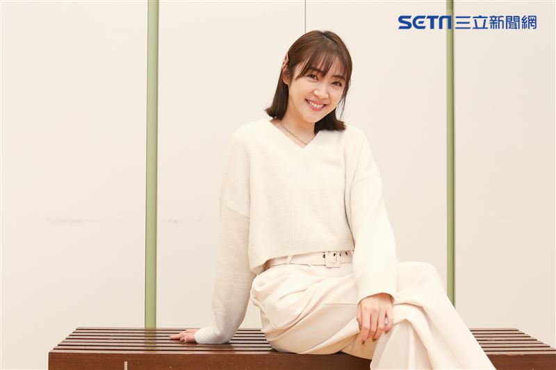 黃甄妮三立新聞網專訪。 （圖／記者楊澍攝影）