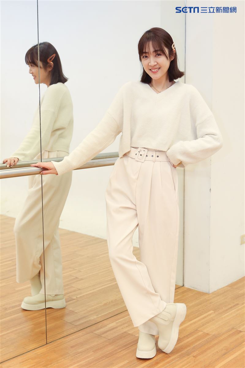 黃甄妮三立新聞網專訪。 （圖／記者楊澍攝影）