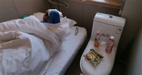 ▲中國鄭州有一間「0室0廳1衛」的房間引發外界熱議。（圖／翻攝自微博）

