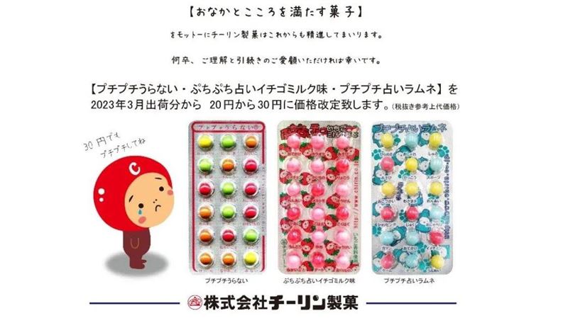 38年凍漲破功！糖果業者「漲2元」哭致歉