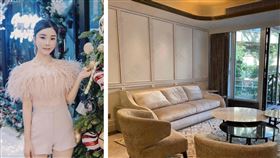 蔡天鳳欲售豪宅引殺機，豪宅奢華內部曝光。（合成圖／翻攝自蔡天鳳IG、中原地產）