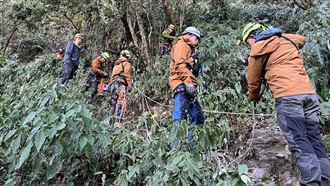 新／登山客失聯尋獲　已無生命跡象