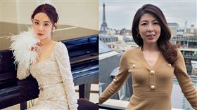 蔡天鳳、美女律師李怡貞（圖／翻攝自臉書、微博）