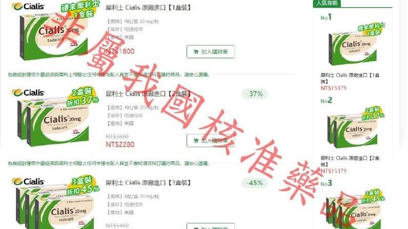 想「硬一下」上網買壯陽藥　卻恐挨罰1億