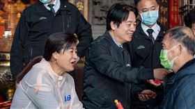 靠神也要靠人！賴清德挺蔡培慧做「神明腳力」：當選要建設南投算他一份（圖／民進黨提供）