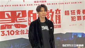 柯震東破相後首露面。（圖／記者黃閔攝影）