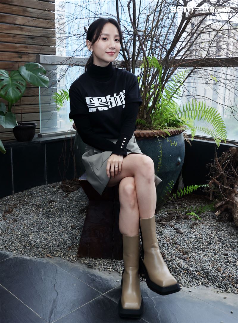 張寗三立新聞網專訪。（記者邱榮吉/攝影）