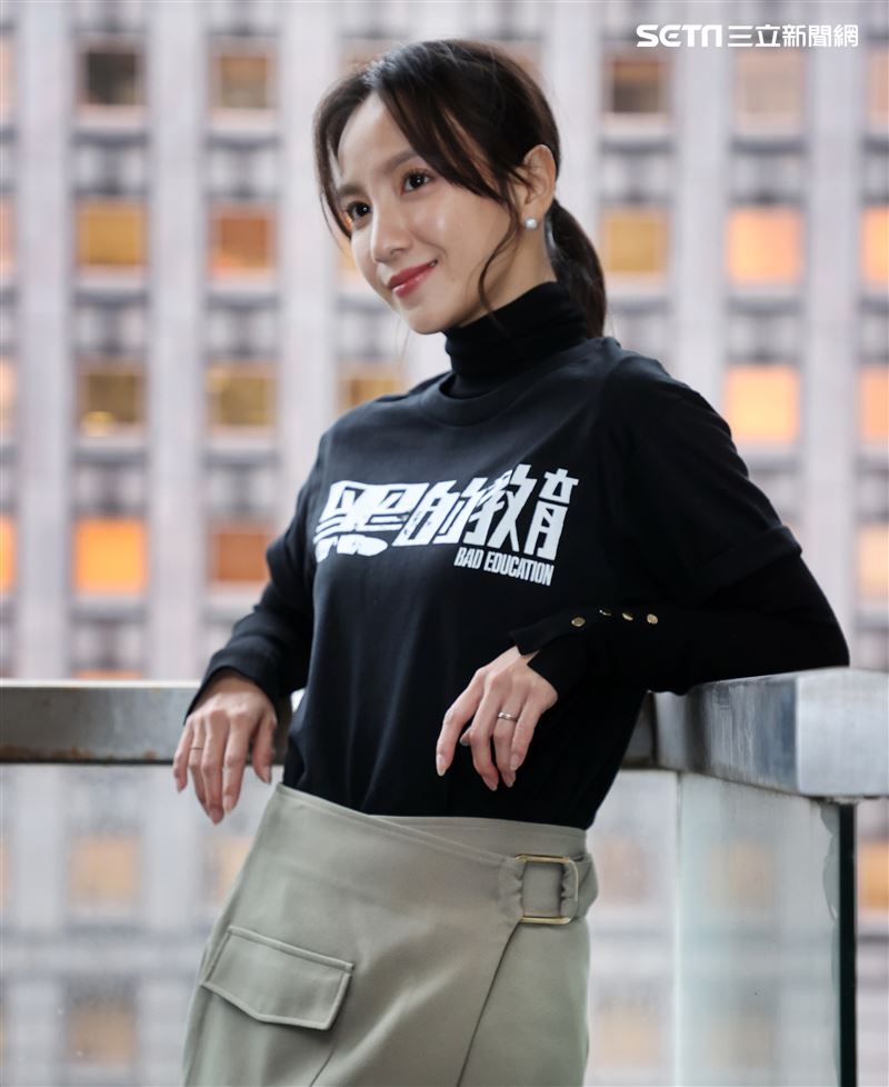 張寗三立新聞網專訪。（記者邱榮吉/攝影）