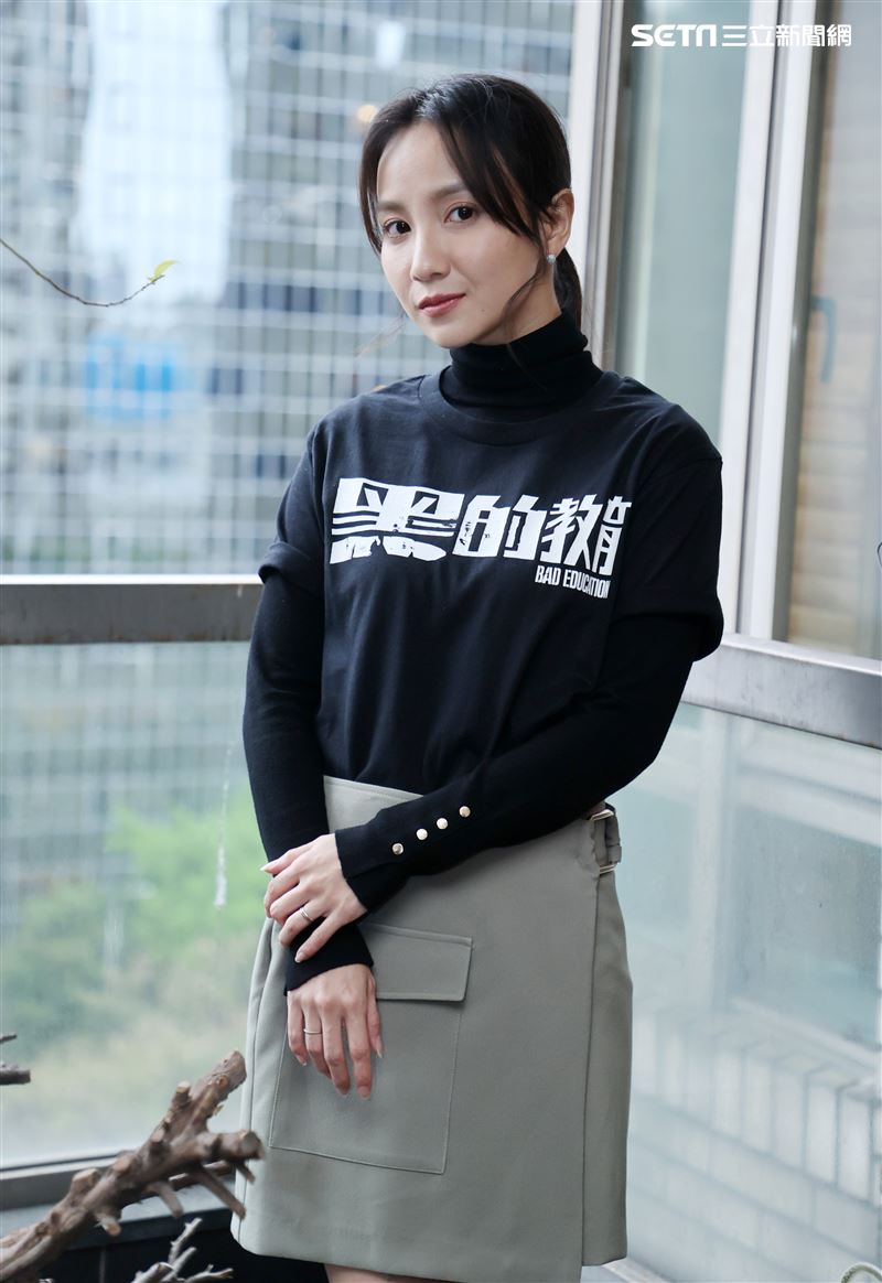 張寗三立新聞網專訪。（記者邱榮吉/攝影）