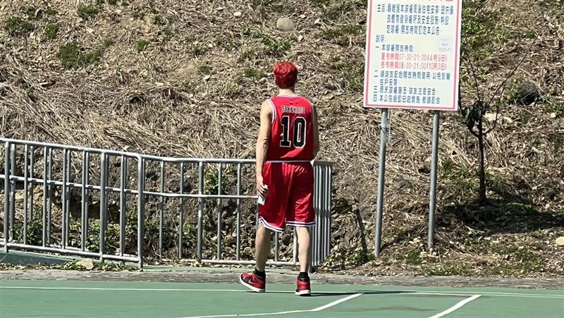 籃球場驚見櫻木花道　本人現身上萬人嗨翻