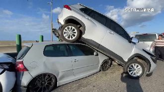 聯結車追撞5車釀7人傷！休旅車遭整輛鏟起