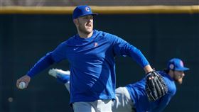 ▲前洋基先發投手泰安（Jameson Taillon）轉戰小熊，熱身賽首度亮相挨轟。（圖／美聯社／達志影像）