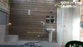 民宿「浴廁半露天」？業者澄清：是園藝房（圖／翻攝畫面）