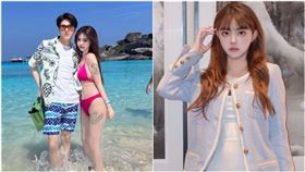 24歲整形網紅宣布「結第4次婚」！小奶狗男友太年輕：還不到登記年齡（圖／翻攝自韓安冉微博）