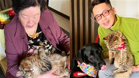 作家呂如中透露，母親以前不愛狗、討厭貓，如今卻有很大轉變。（圖／翻攝呂如中臉書）