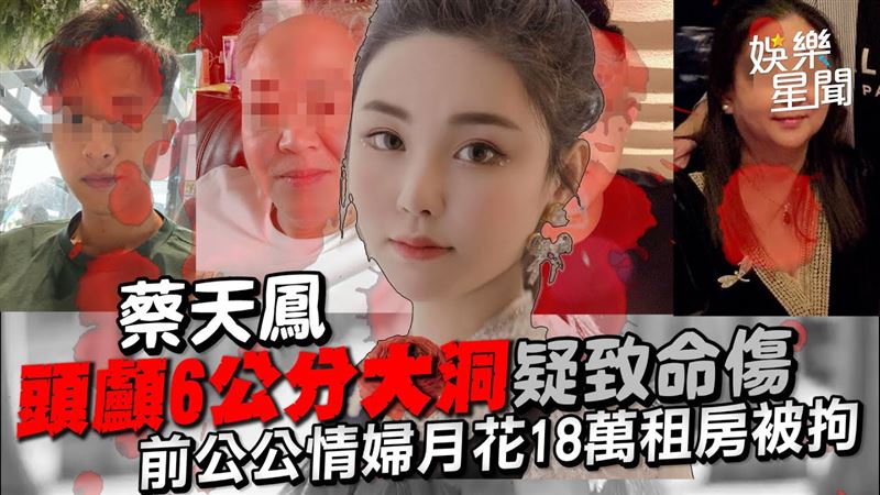 影／蔡天鳳屍湯有蘿蔔　6cm大洞疑致命傷