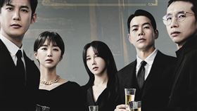 全新復仇系韓劇《潘朵拉：偽造的樂園》李智雅、李相侖。（圖／翻攝自臉書／tvN drama）