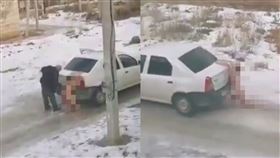 他開車！裸女遭拖行「磨路凌虐」慘叫哀號　影片曝光被譙爆真相卻逆轉