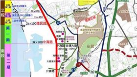 新台17線區域交通路網示意圖(圖/高雄市政府)