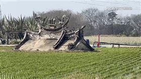 嘉義田中半廟! 網友驚喊