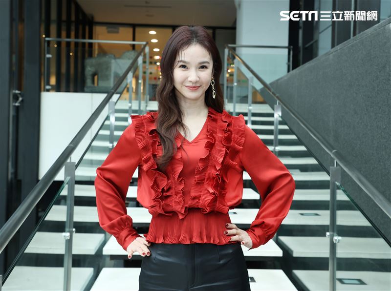 陳小菁三立新聞網專訪。（記者邱榮吉/攝影）
