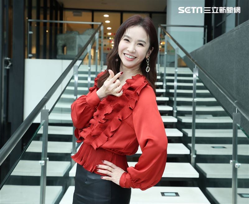 陳小菁三立新聞網專訪。（記者邱榮吉/攝影）