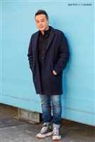 綠茶三立新聞網專訪。（圖／記者楊澍攝影）