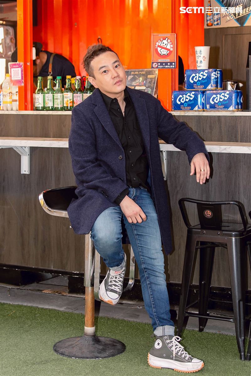 綠茶三立新聞網專訪。（圖／記者楊澍攝影）