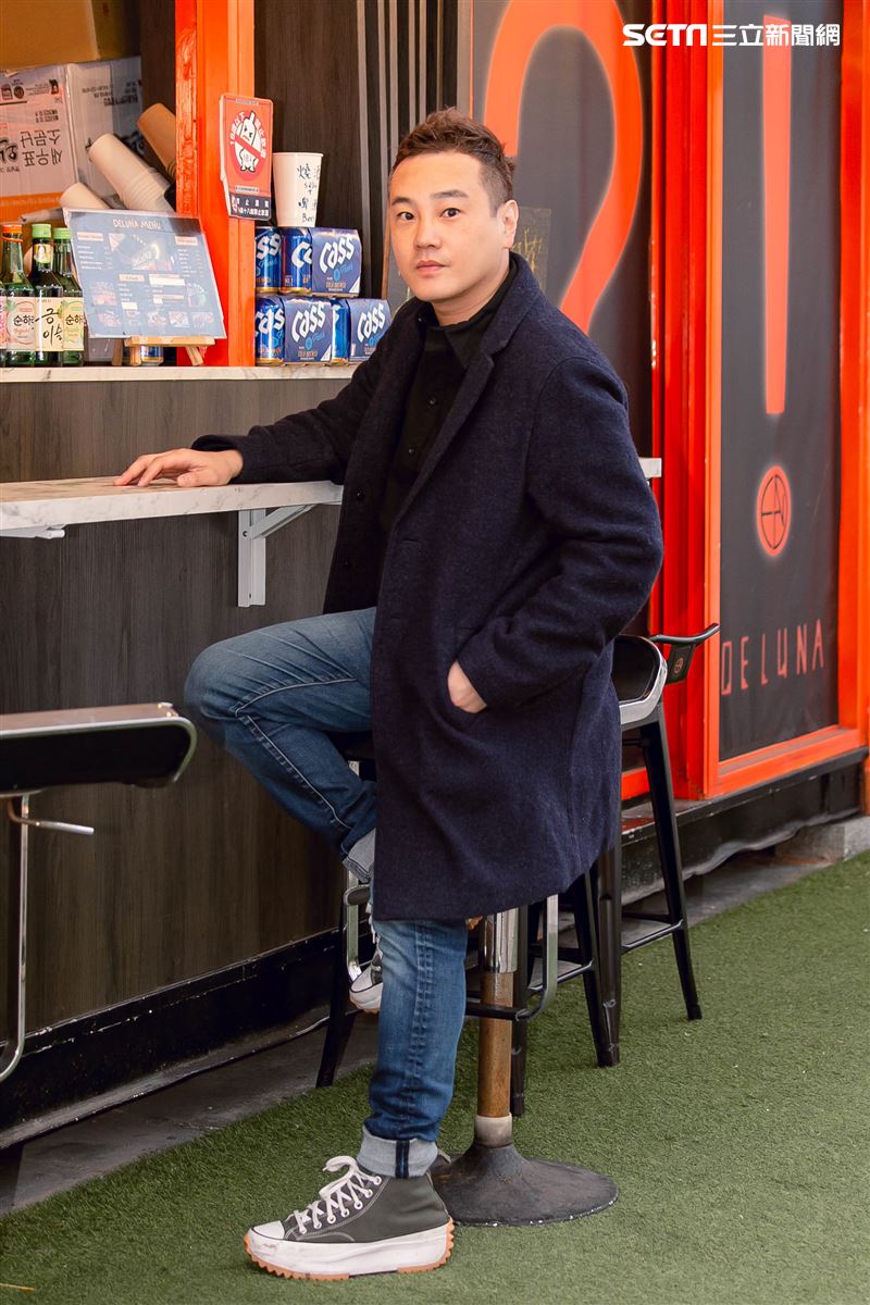 綠茶三立新聞網專訪。（圖／記者楊澍攝影）