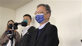 薛瑞元今上午出席立院衛環時受訪。（圖／記者簡浩正攝影）