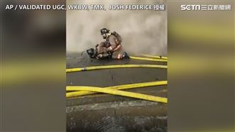 水牛城火警「1消防員殉職」！同袍淚崩