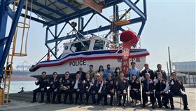  高雄港警總隊,警艇,新船下水