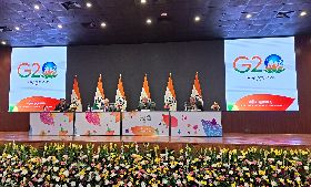 G20外交部長會議記者會