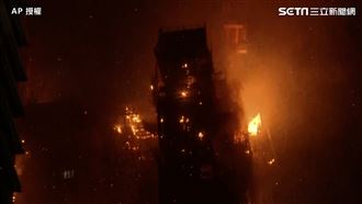 港42樓大廈大火　目擊民眾驚：像拍災難片
