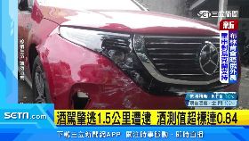 L女酒駕肇逃2400