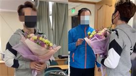 新北市,新莊,機車行,砸輪胎,資源回收車,道歉,鮮花