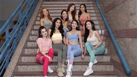 LuxyGirls啦啦隊三立新聞網專訪。（圖／記者楊澍攝影）