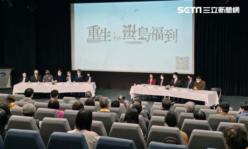 三立新聞網主辦台日友好「311重生、福島福到」首映會，日本交流協會、來自日方來賓，我衛福部、原委會、專家學者，一起分享福島災後重建等議題。（記者邱榮吉/攝影）