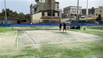 全中運,網球,受傷,選手（圖／翻攝畫面）