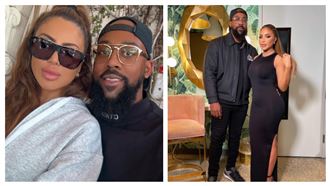 喬丹兒子愛上皮朋前妻。(組合圖/翻攝自IG:@larsapippen)