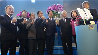 賴清德出席「2023台灣國際蘭展開幕典禮」（圖／總統府提供）