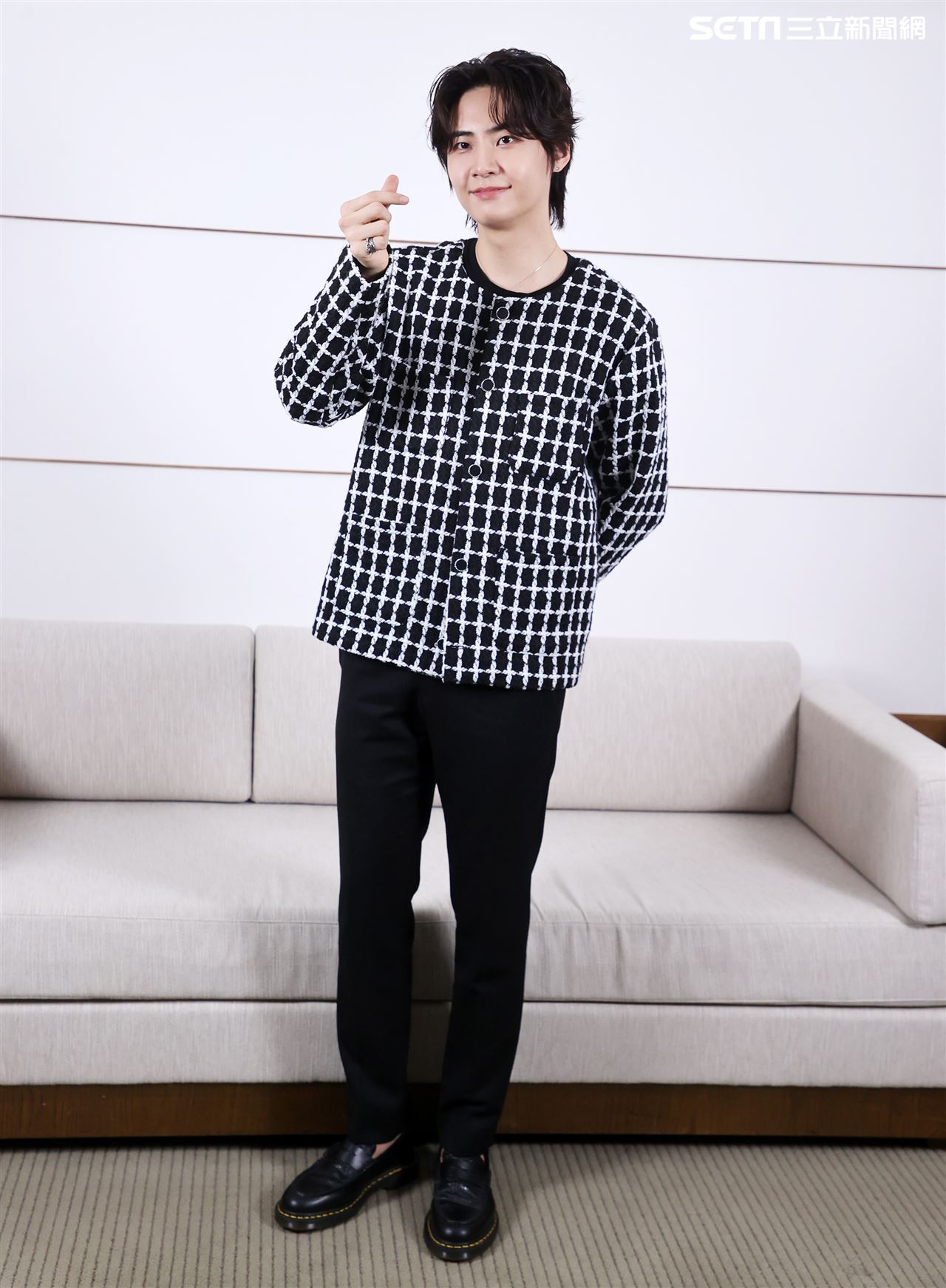 韓星李鎭赫聯訪。（記者邱榮吉/攝影）