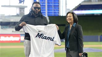 ▲奎托（Johnny Cueto）1.2局挨6安失6分。（圖／美聯社／達志影像）