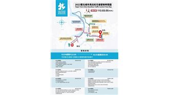  雙北馬拉松將開跑　台北市府路4日晚間10時起交管，圖取自台北市交通警察大隊