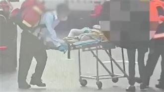 北市中山區一處制服酒店發生命案，29歲女公關遭酒客連刺6刀身亡。（圖／翻攝畫面）