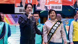 同台陳建仁挺南投女兒！賴清德：讓「前山第一城」將蔡培慧送入立法院，圖／民進黨提供