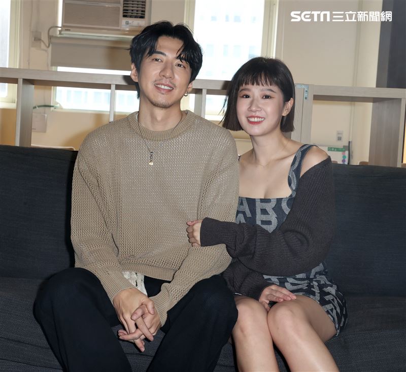 傅孟柏、方志友三立新聞網專訪。（記者邱榮吉/攝影）