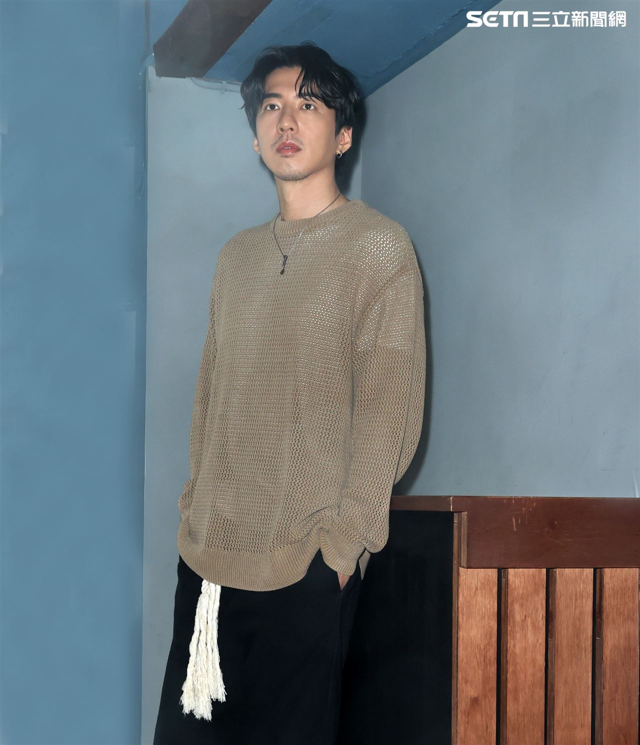 傅孟柏、方志友三立新聞網專訪。（記者邱榮吉/攝影）