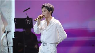 金在中亞洲巡演來台開唱。（圖／崢嶸歲月香港娛樂／希林國際提供）