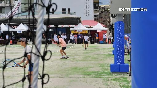 網球場地爆當日才鋪好　楊文科：符合規定